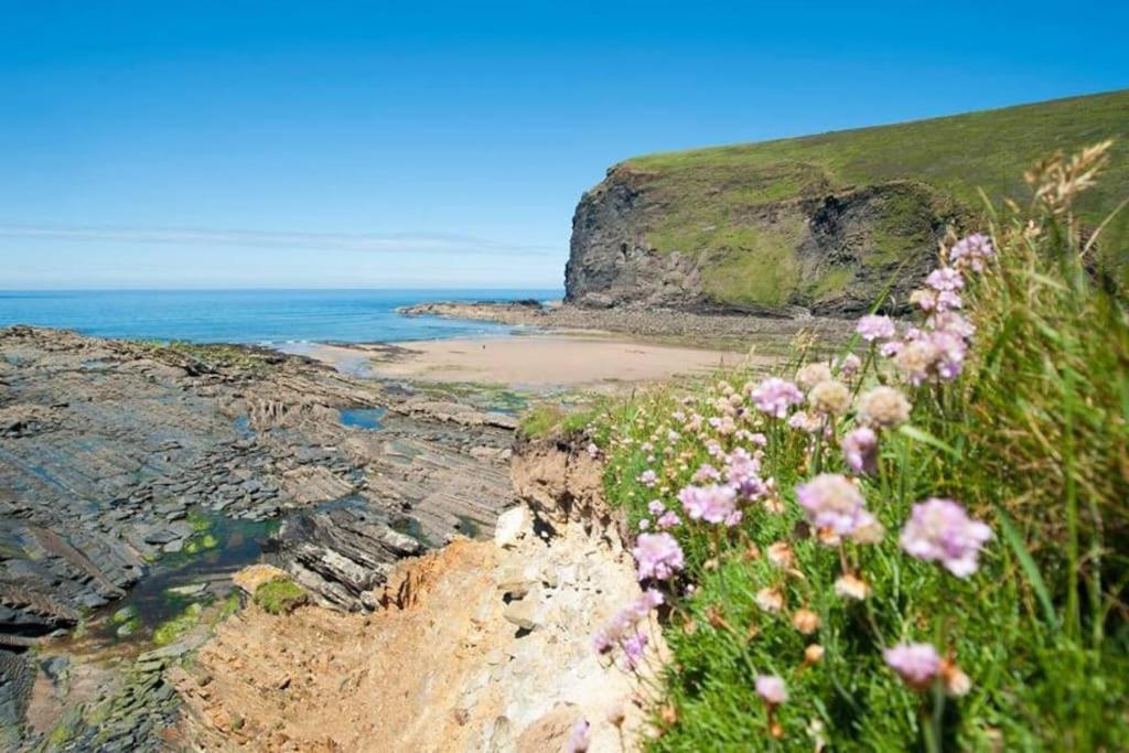 Kallowen Cottage At Crackington Haven, Near Bude And Boscastle, Cornwall Екстер'єр фото